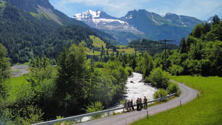 Klanen i Kandersteg, Schweiz